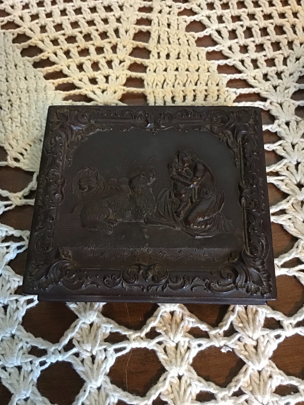 Antique Daguerreotype AP Critchlow Union Case